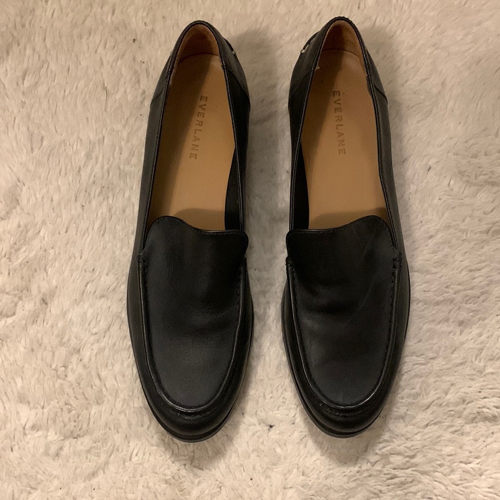 WORN ONCE- Everlane The Modern Loafer in Black